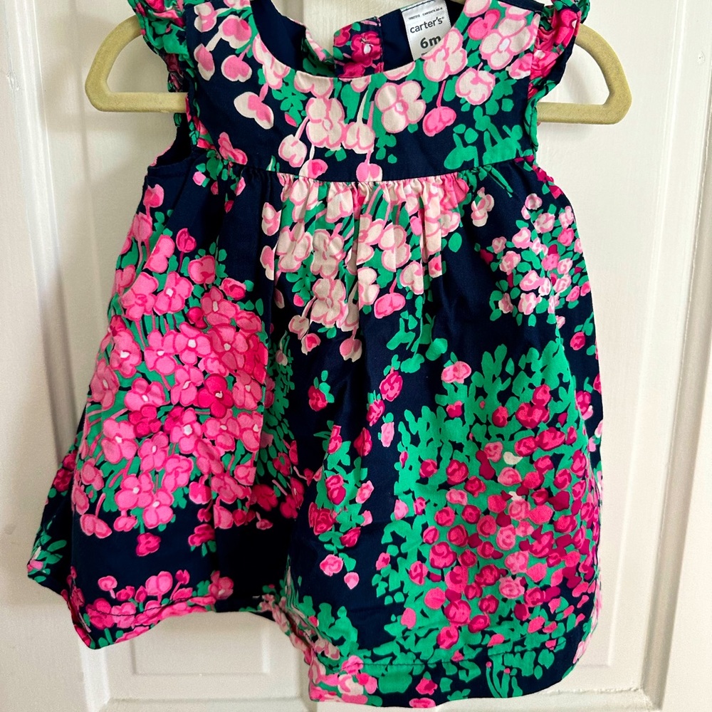 Carter’s 6m navy floral infant dress